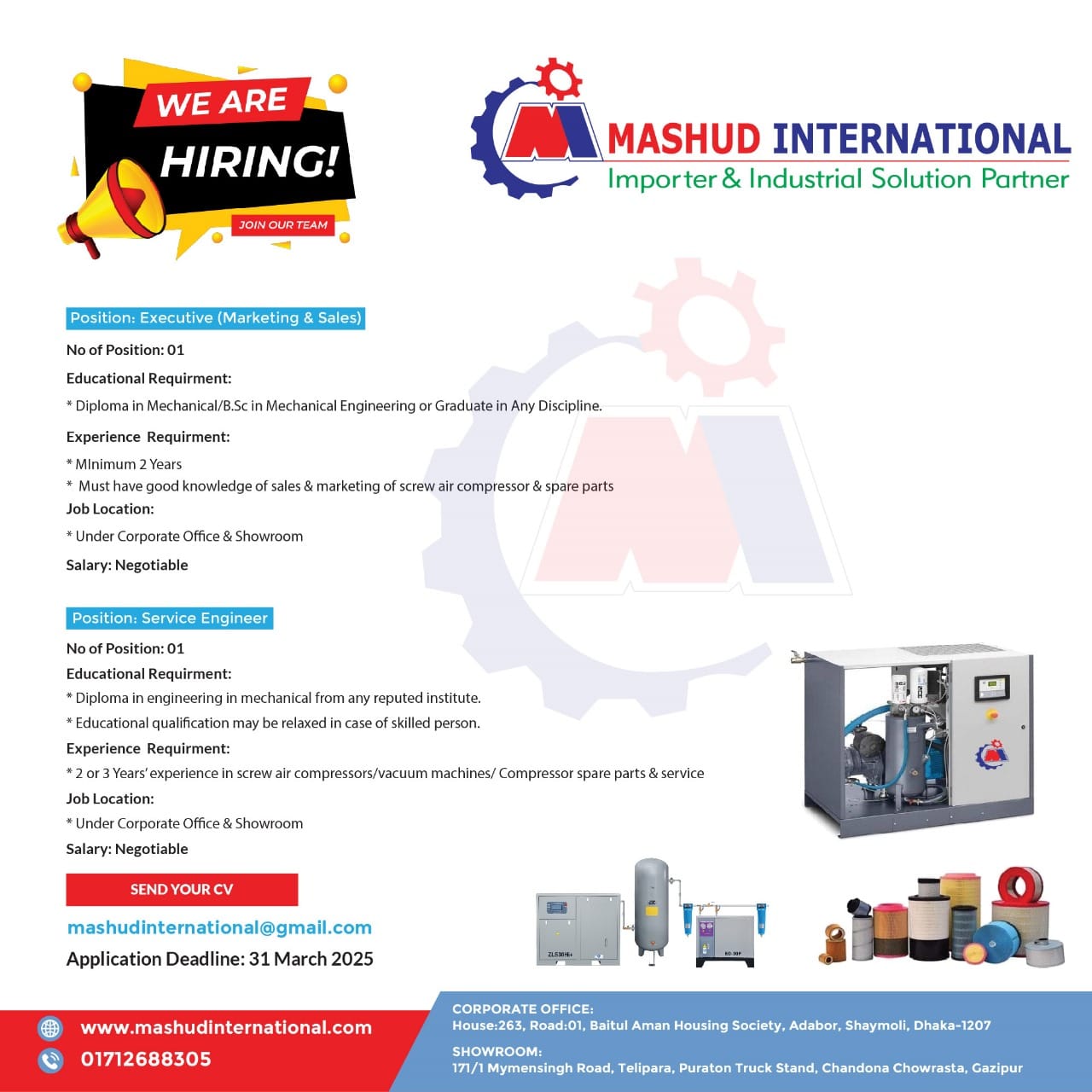 Mashud International | Dhaka