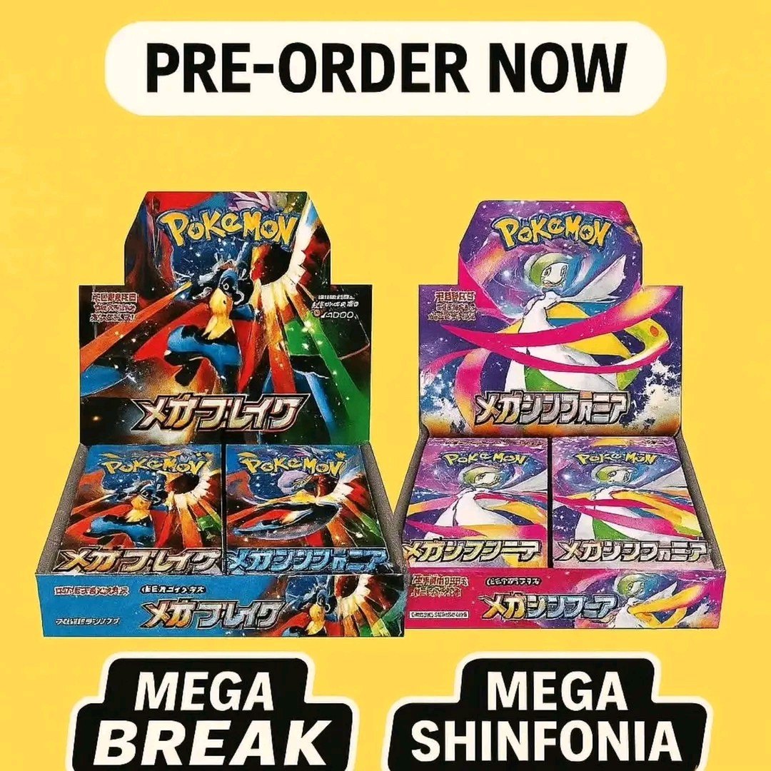 J-TCG - 🔥 BREAKING NEWS – Mega Brave & Mega Symphonia Revealed! 🔥 One ...