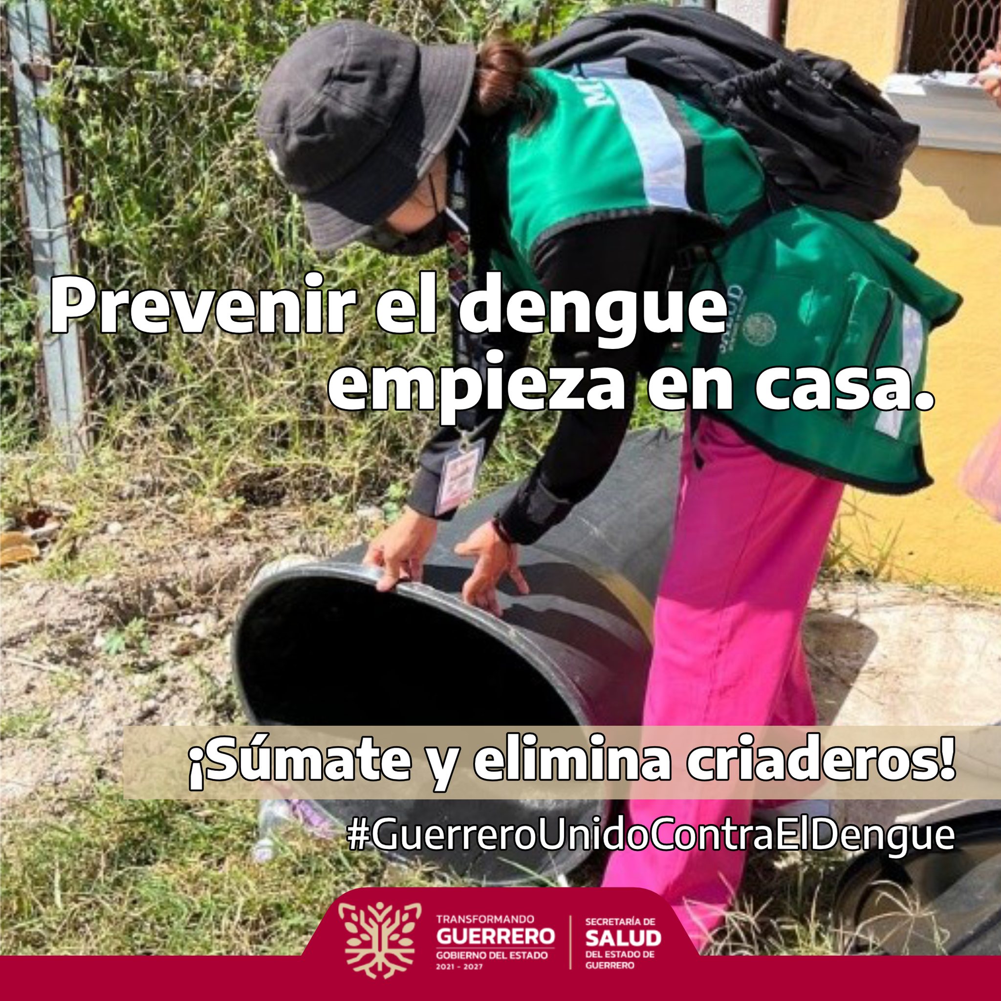 Secretaría - La salud empieza en casa 🏡 Un patio limpio no solo se ve ...