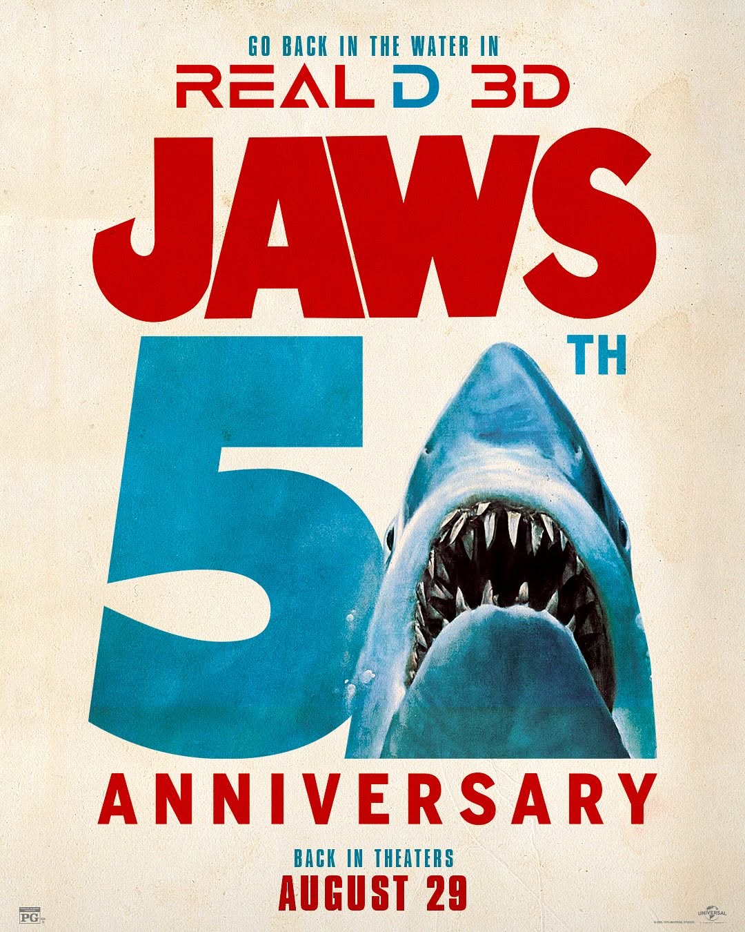 New Posters | #Jaws 50th Anniversary - Only in theaters August 29