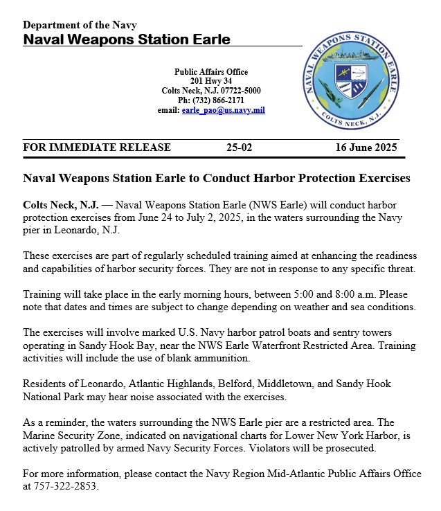 Naval Weapons Station Earle