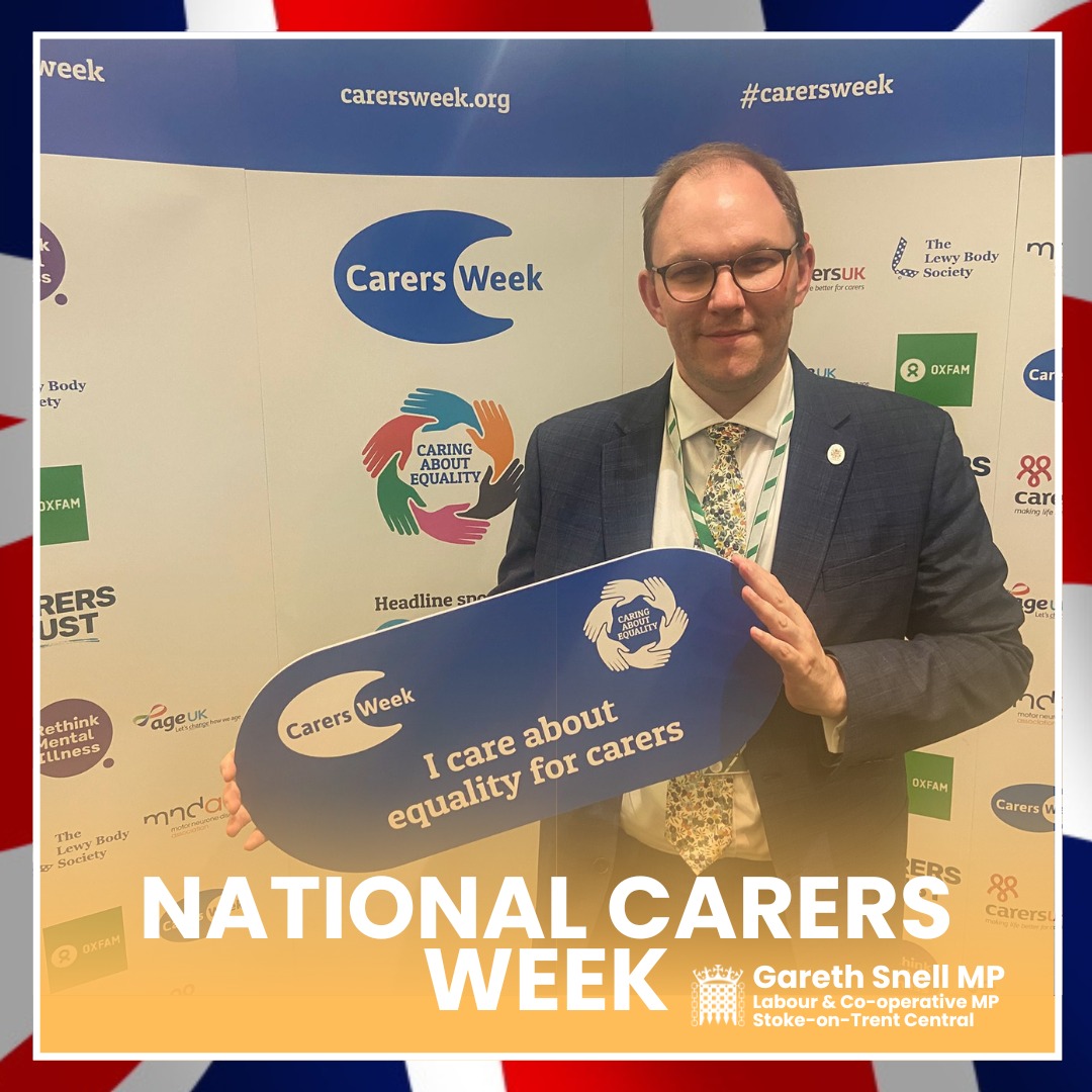 Gareth - 📣NATIONAL CARERS WEEK📣 The theme for Carers Week 2025, Caring ...