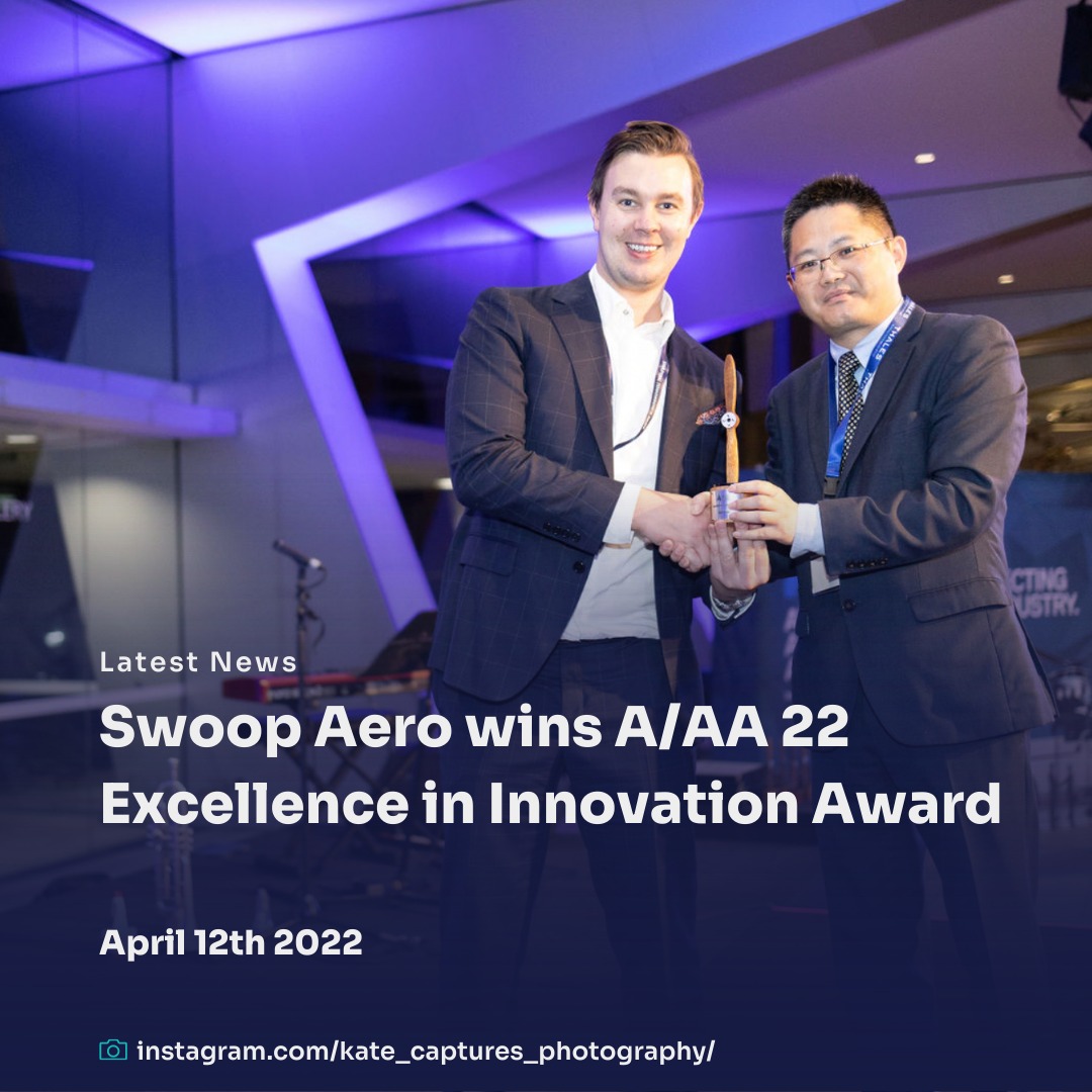 Swoop Aero - Swoop Aero wins the Aviation Aerospace A/AA... | Facebook
