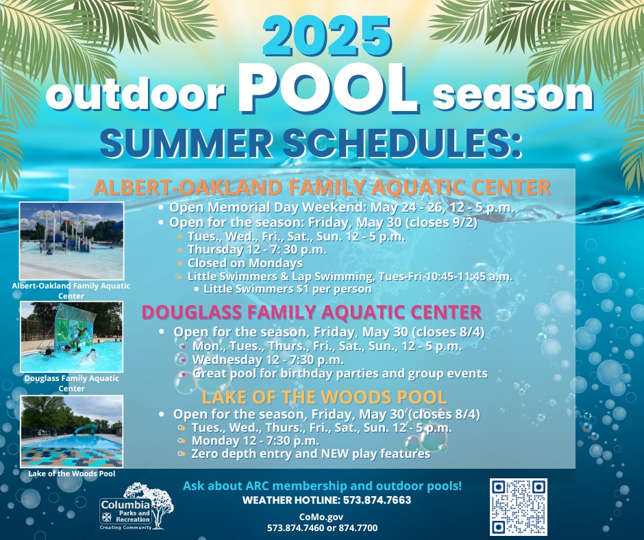 Columbia - Who's ready to SWIM?! We're preparing to open outdoor pools ...