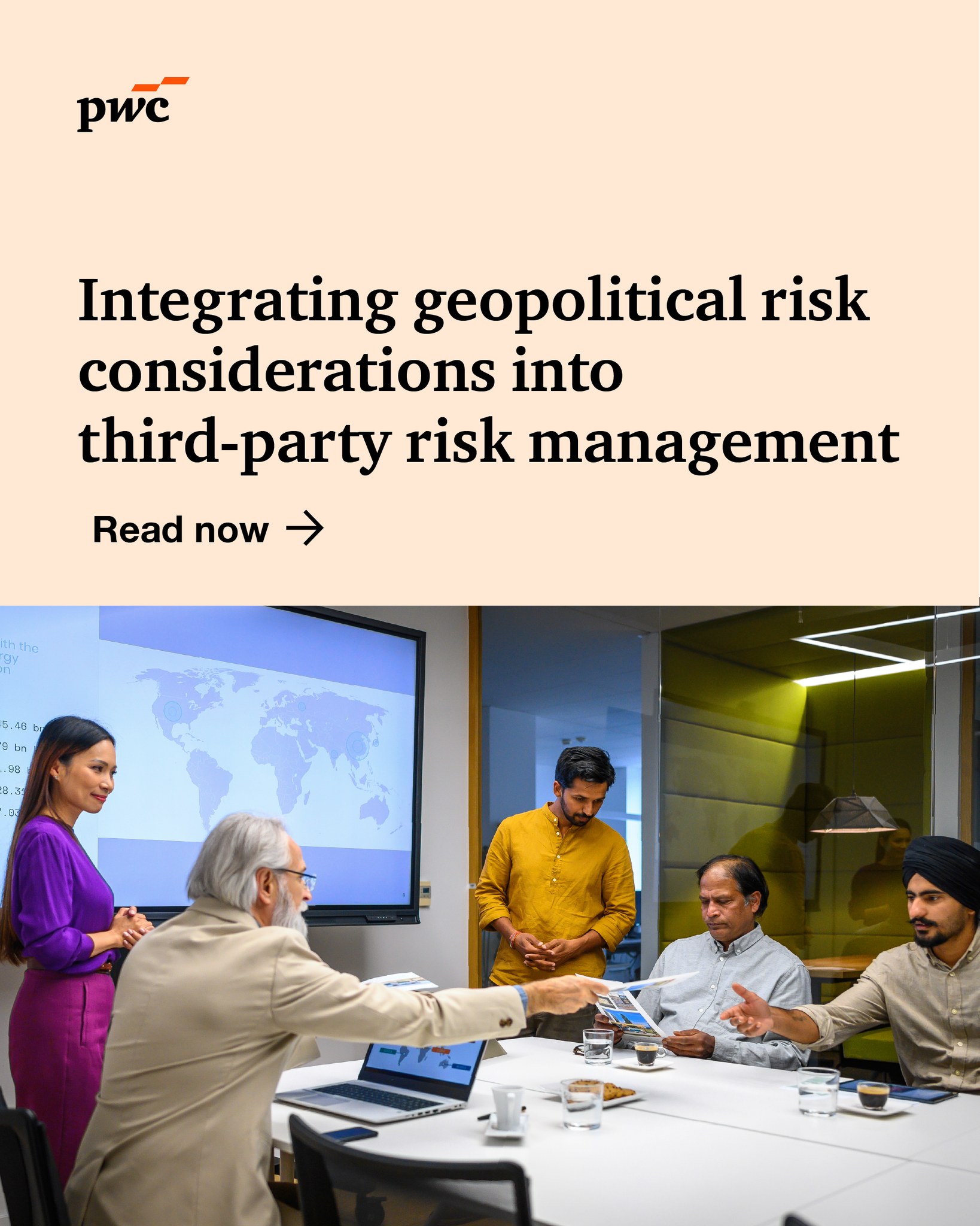 PwC - Geopolitics is one of the key factors shaping the risk landscape ...