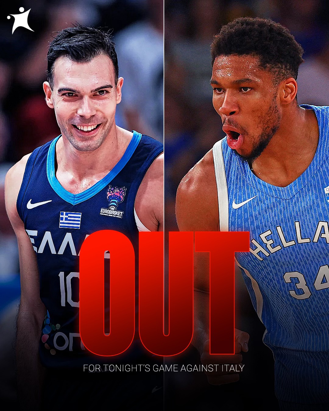 BasketNews.com - Giannis Antetokounmpo, Kostas Sloukas and... | Facebook