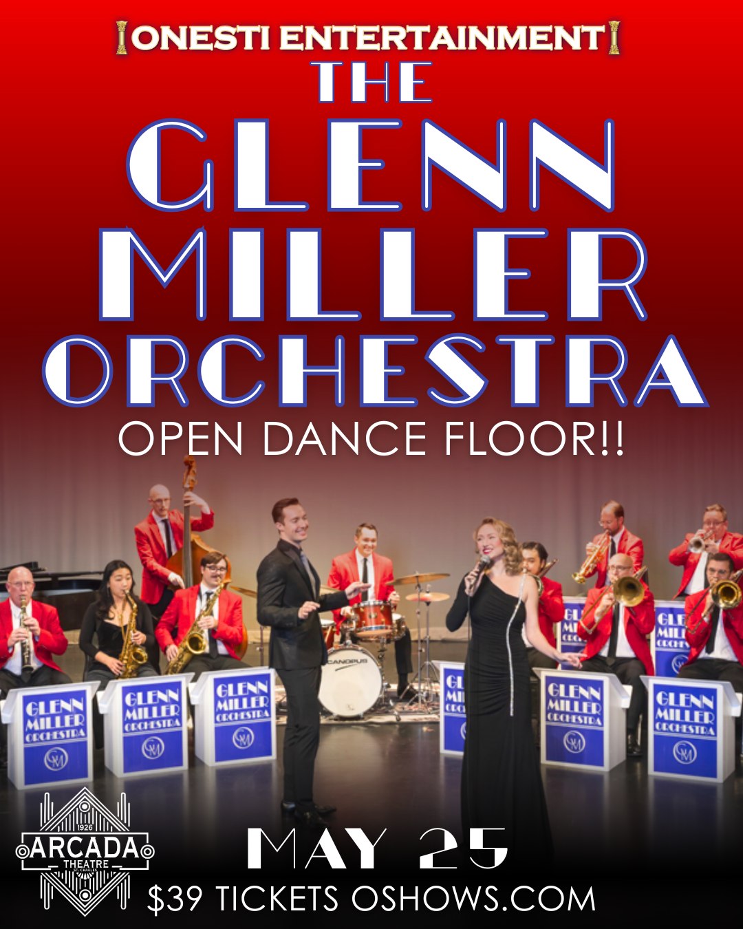 Step back in time with The World Famous Glenn Miller Orchestra as