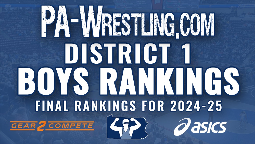 PA-Wrestling.com - Our final District 1 Boys wrestling rankings for the ...