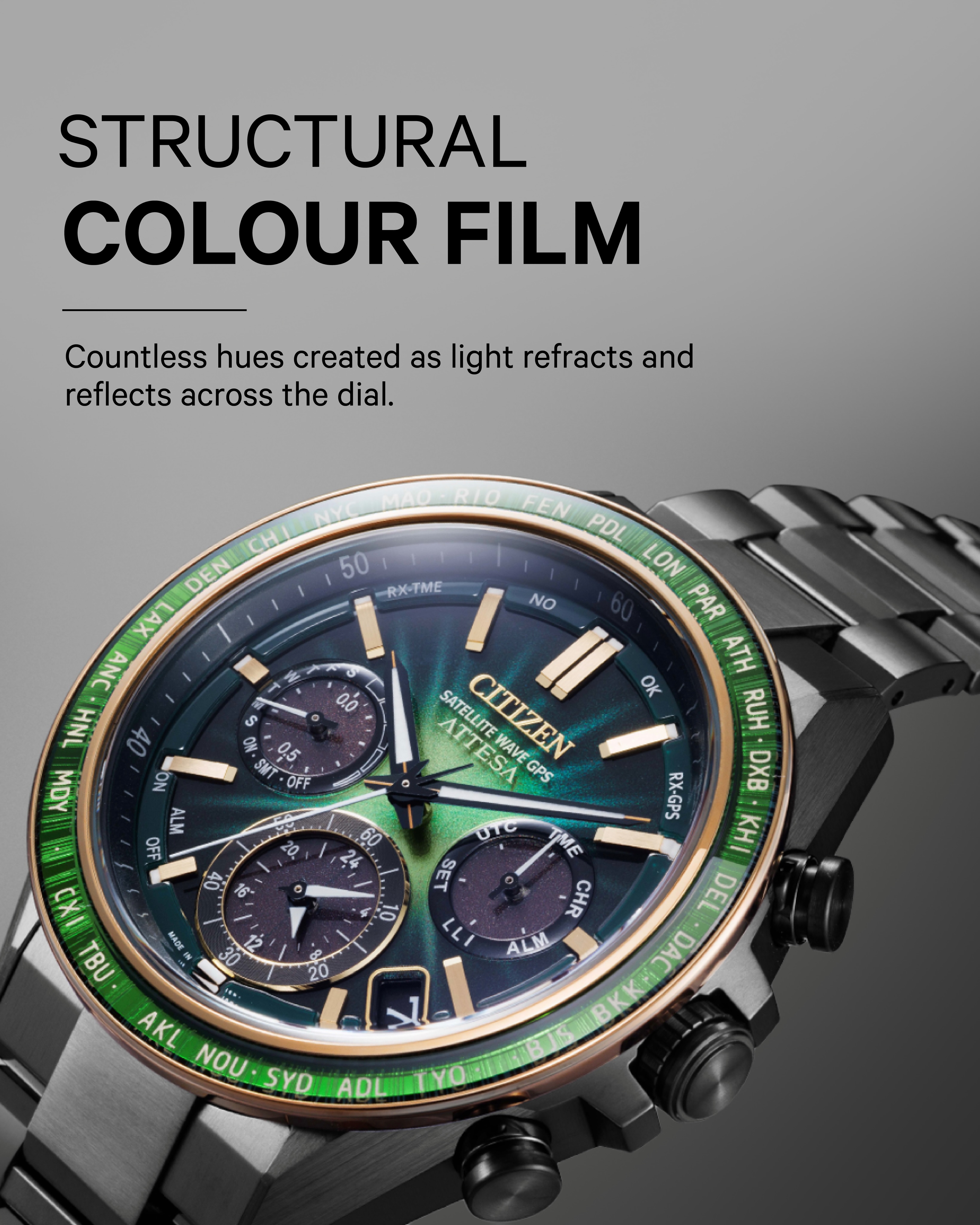 The design of the CC4084-83Z translates the green flash into