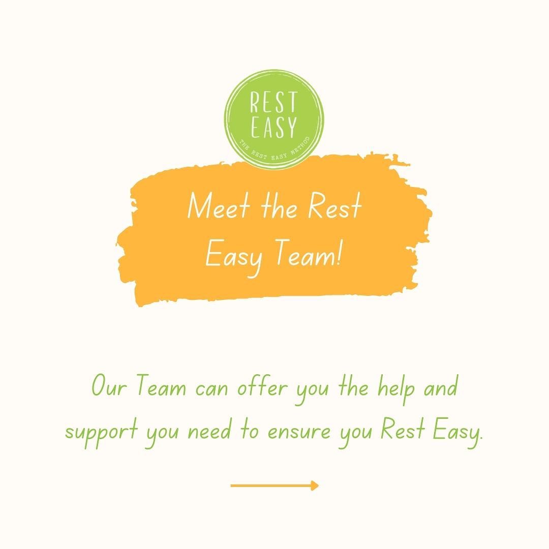 Meet the Team!! 🙋‍♀️ We recently... - The REST EASY Method | Facebook