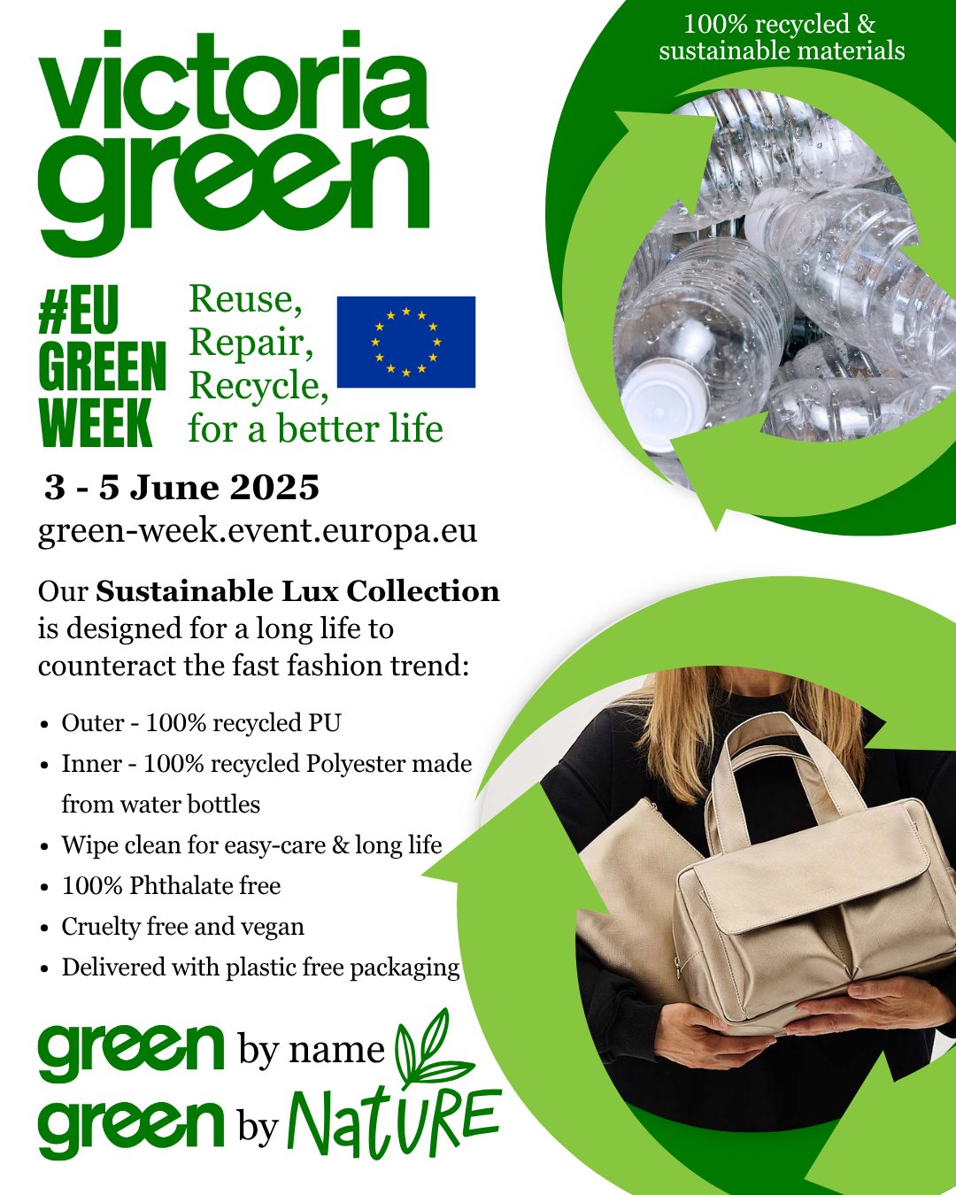 Victoria - This week is EU Green Week. For 25 years this has been an ...