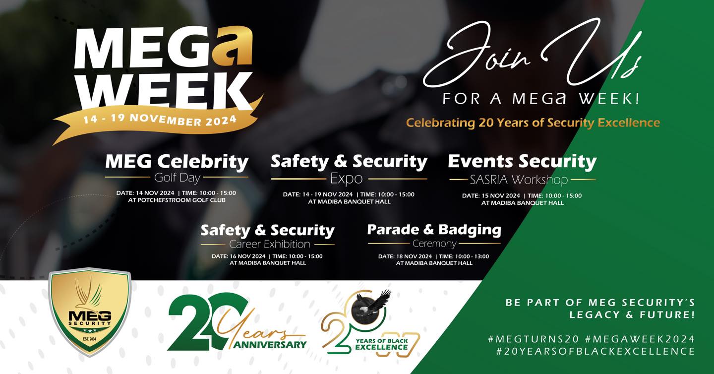 MEG Security - Join Us for MEGa Week: Celebrating 20 Years...