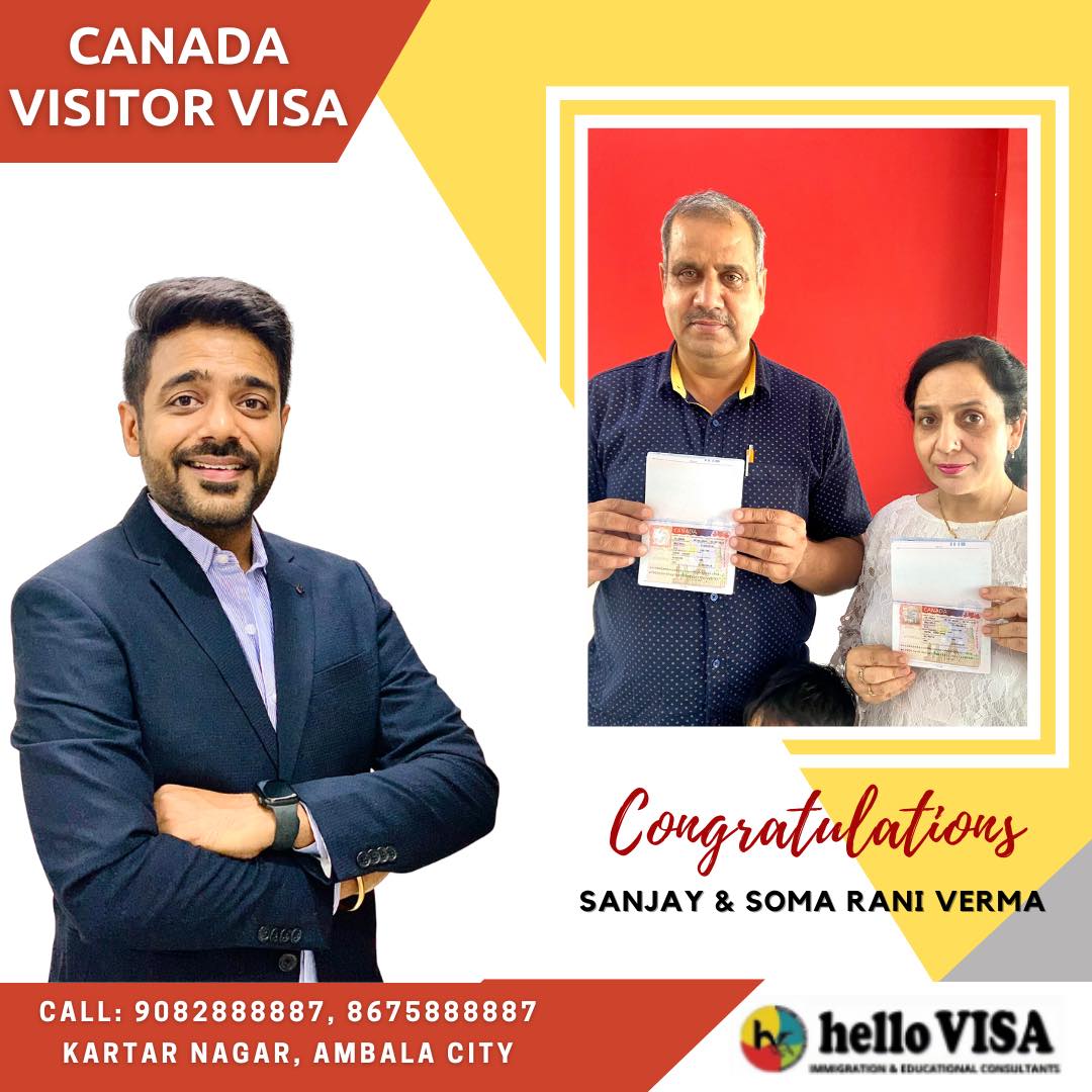 Hello Visa - 🎉 Big Congratulations to Soma Rani Verma &... | Facebook