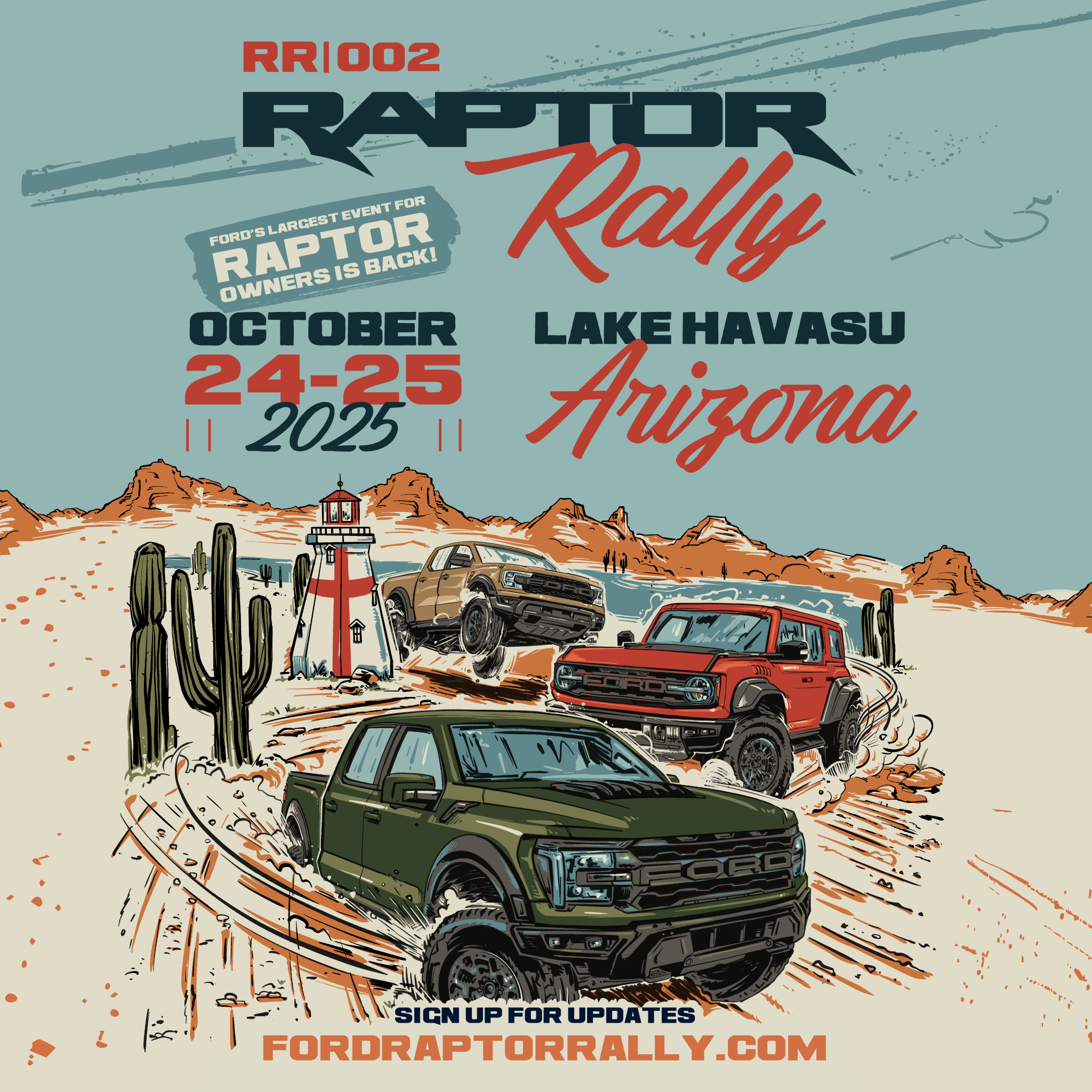 Ford - Save the Date for Oct. 24-25, 2025 and join us for Raptor Rally ...