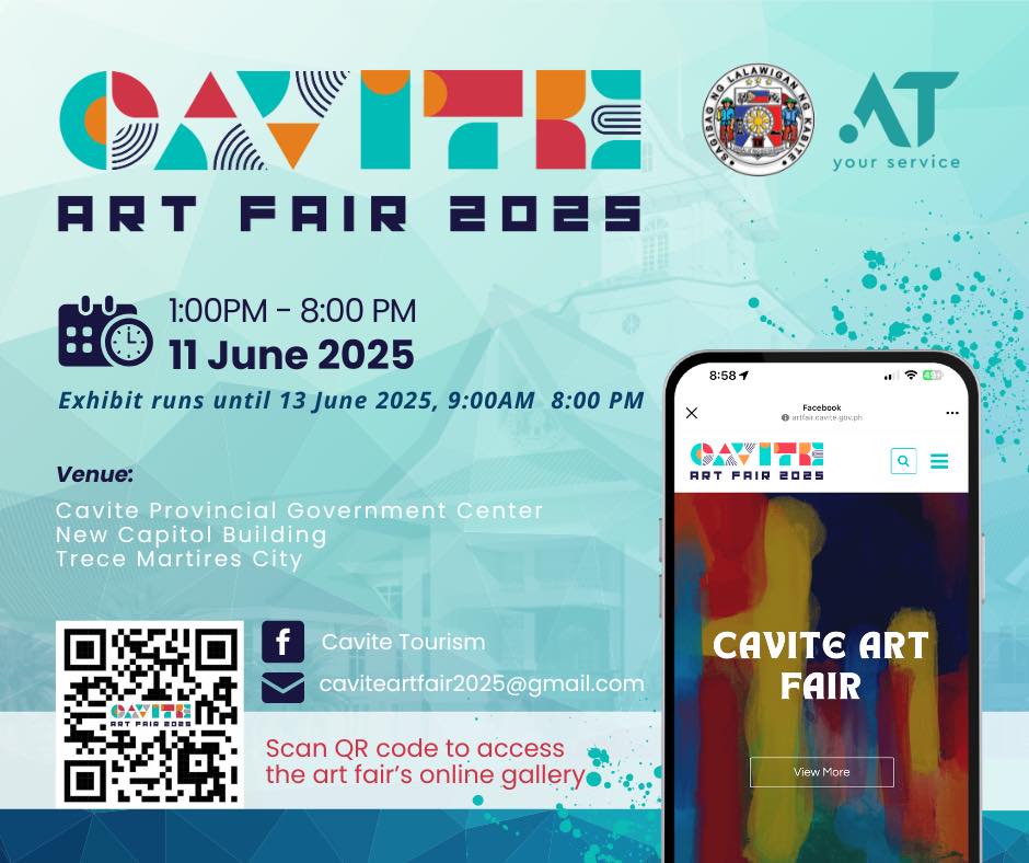 Cavite - 𝟕 𝐃𝐀𝐘𝐒 𝐓𝐎 𝐆𝐎! 𝐆𝐞𝐭 𝐫𝐞𝐚𝐝𝐲 𝐭𝐨 𝐰𝐢𝐭𝐧𝐞𝐬𝐬 𝐭𝐡𝐞 𝟏𝐬𝐭 𝐀𝐫𝐭 𝐅𝐚𝐢𝐫 𝐢𝐧 𝐂𝐚𝐯𝐢𝐭𝐞 ...