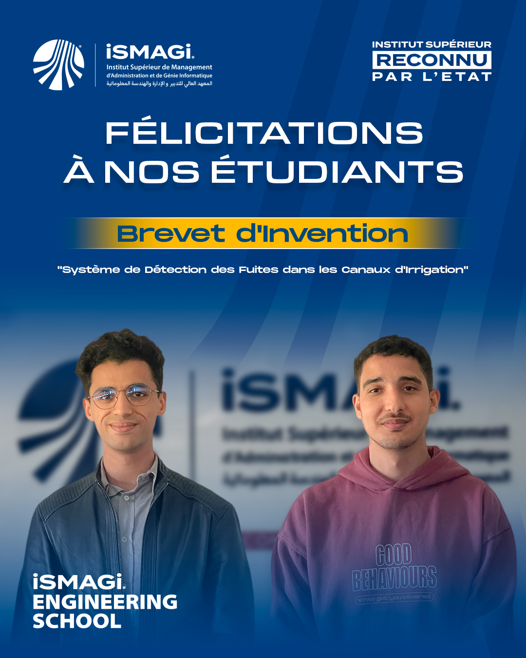 ISMAGi Rabat Reconnu par l'Etat | Rabat