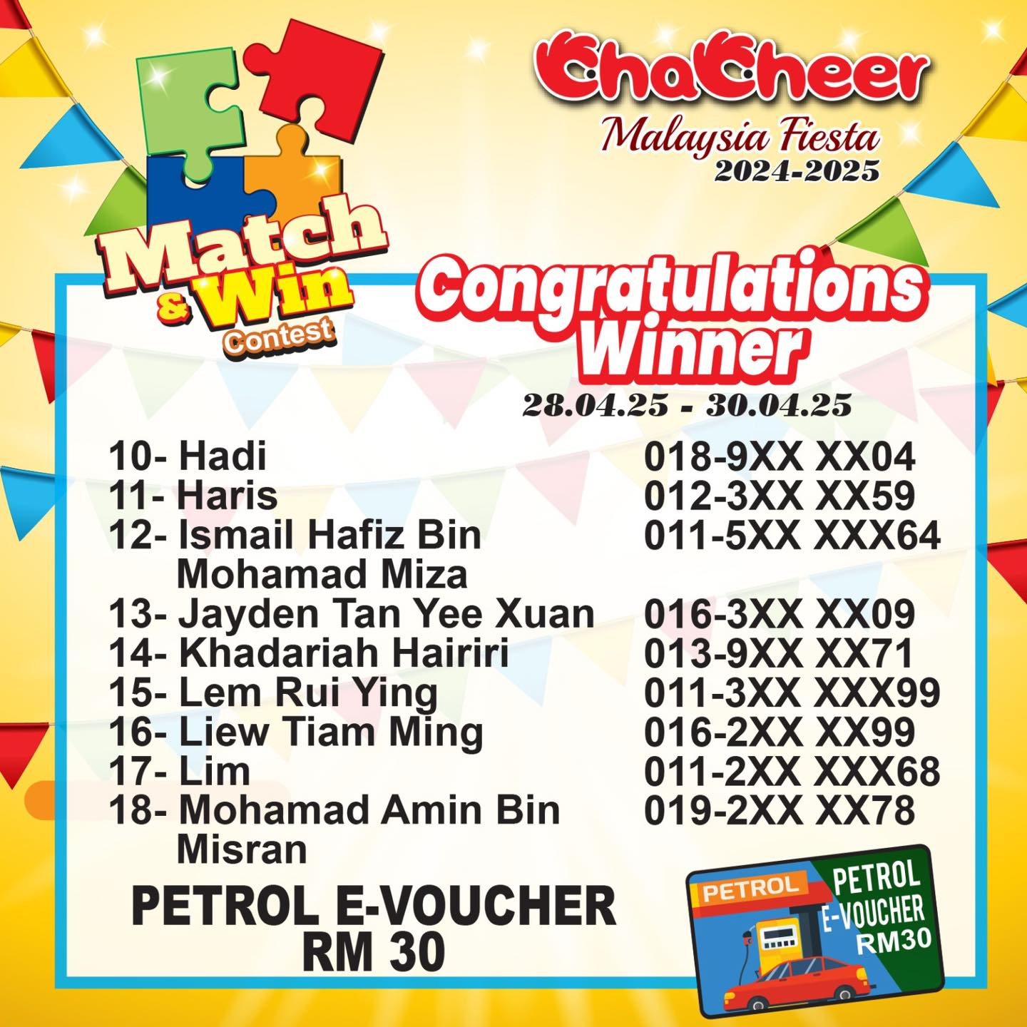 ChaCheer Malaysia added a new photo. ChaCheer Malaysia