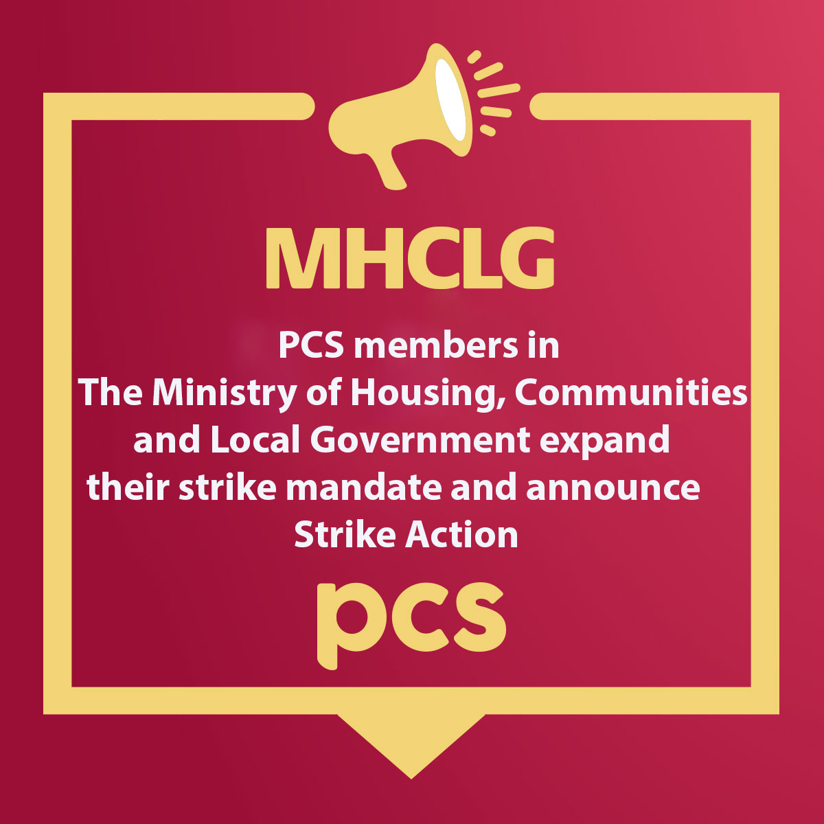 PCS - PCS members in The Ministry of Housing, Communities and Local ...