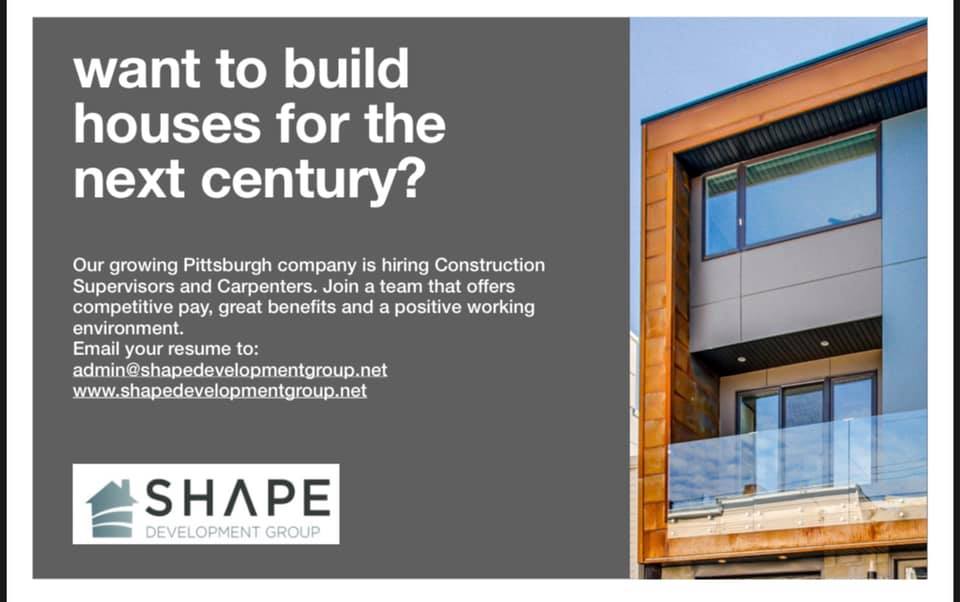 Shape Development Group LLC | Pittsburgh PA