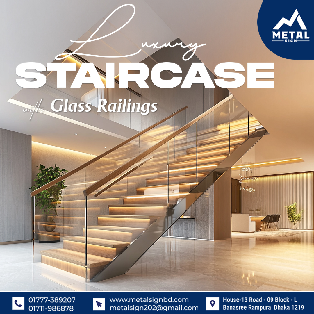 Metal - Upgrade your space with this stunning modern staircase ...