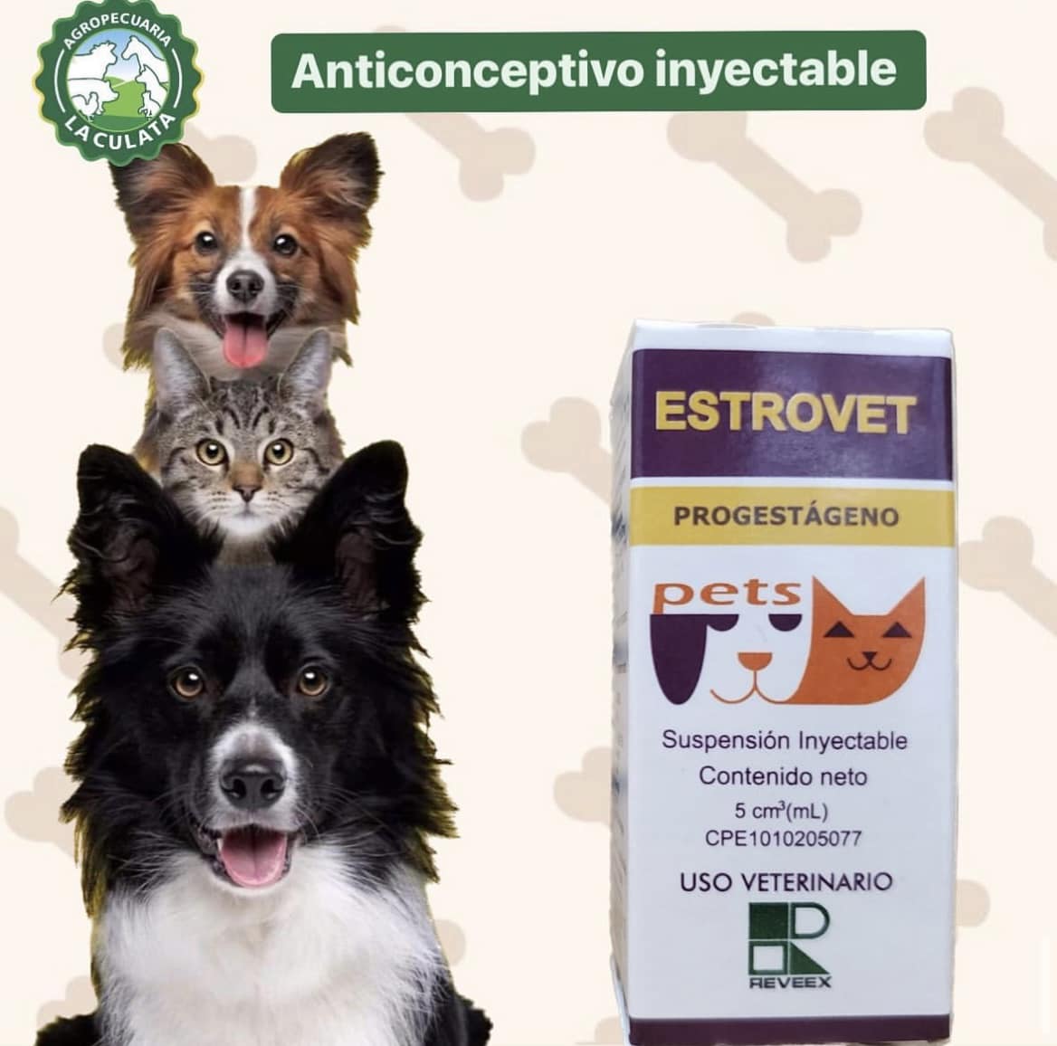 •Estrovet 5ml. -Es un... - Agropecuaria la Culata