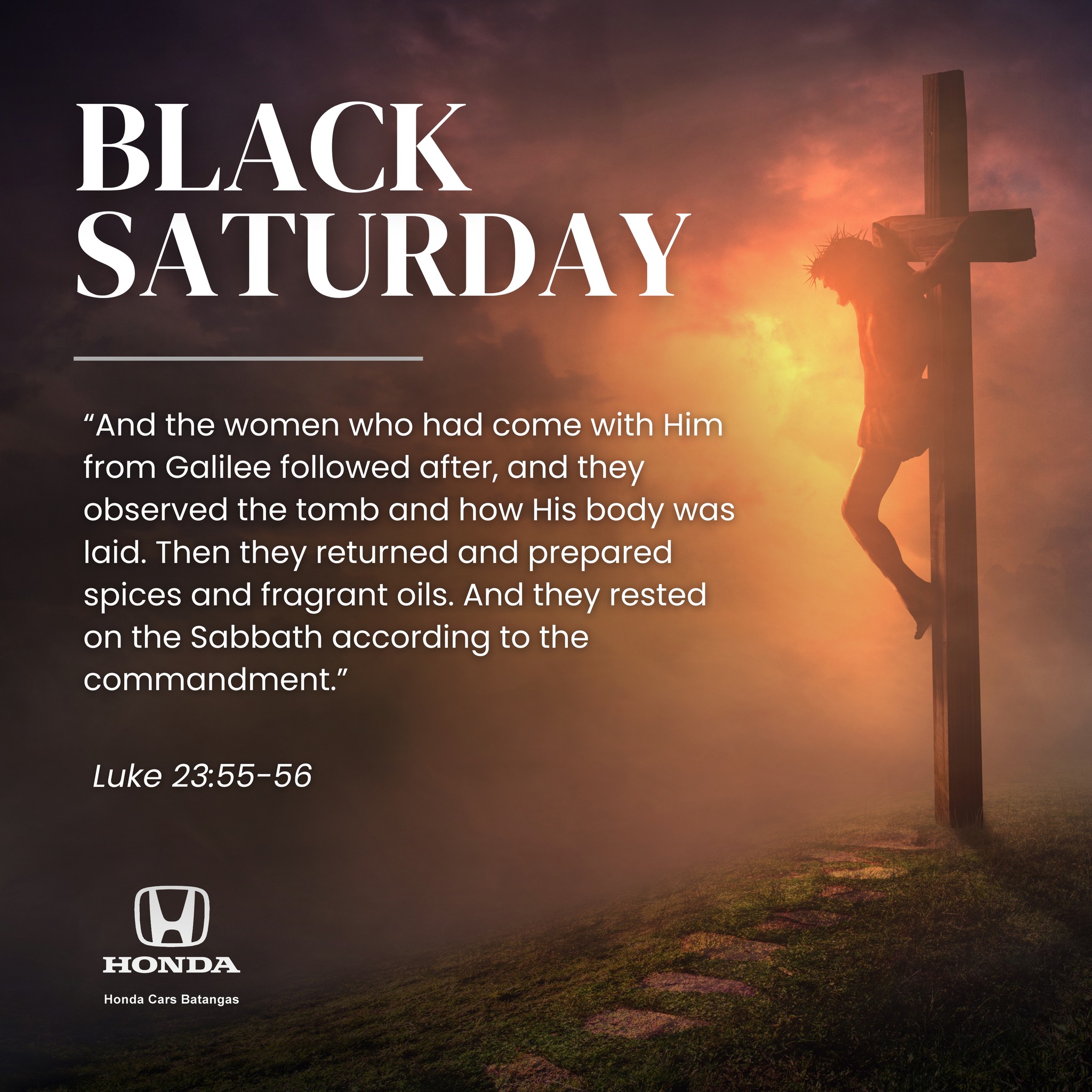 On this quiet and solemn Black... - Honda Cars Batangas | Facebook