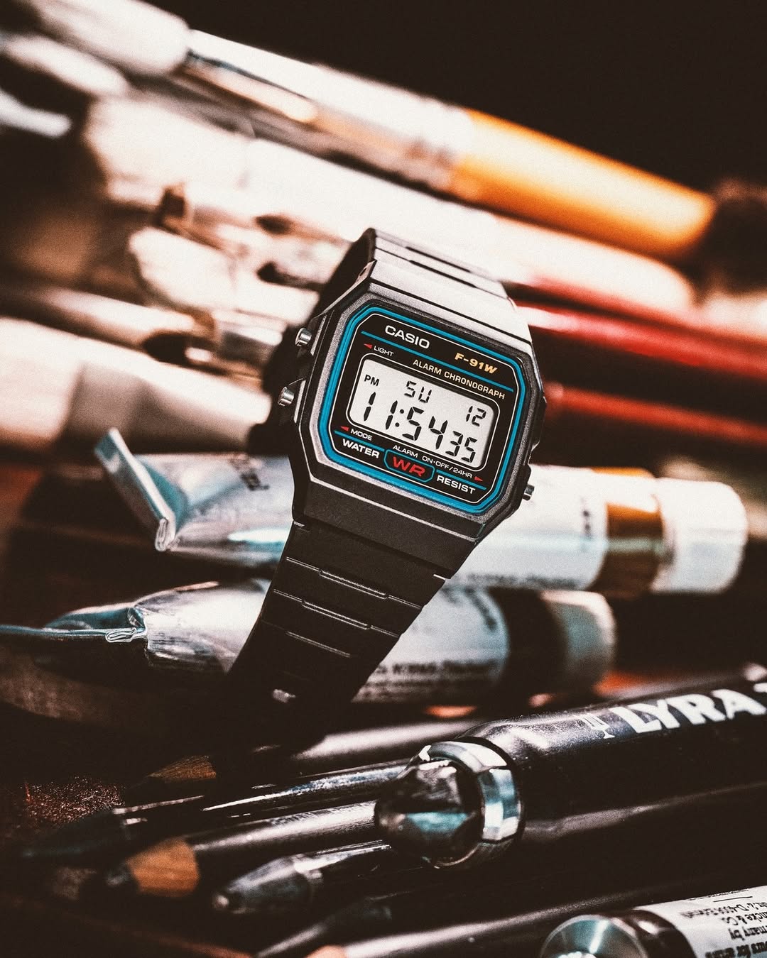 Vintage 1995 Casio W-741 digital watch