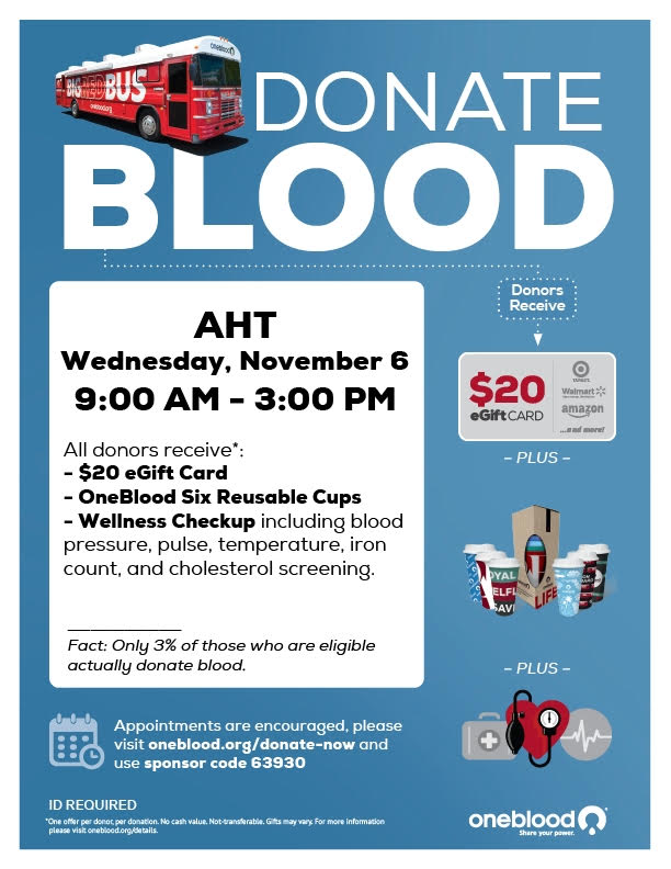 Advanced - 🩸 Join Our Fall Blood Drive! 🩸 We're partnering with ...