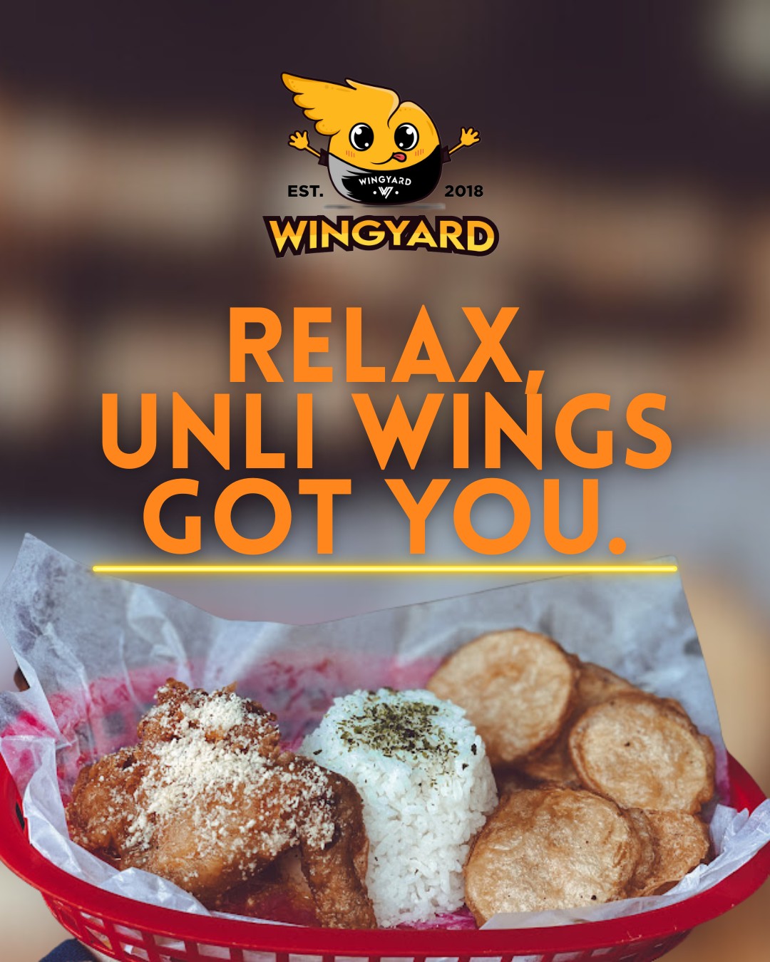 Wingyard - No stress, just wings. FRY-day nights are for... | Facebook