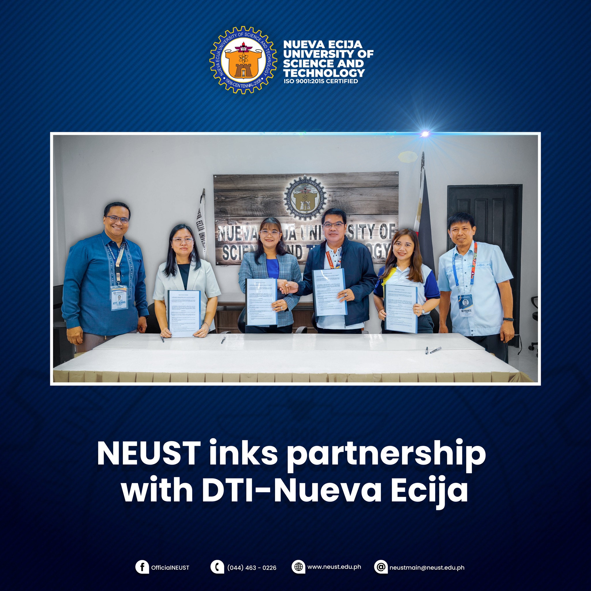 𝗡𝗘𝗪𝗦 |... - Nueva Ecija University of Science and Technology | Facebook