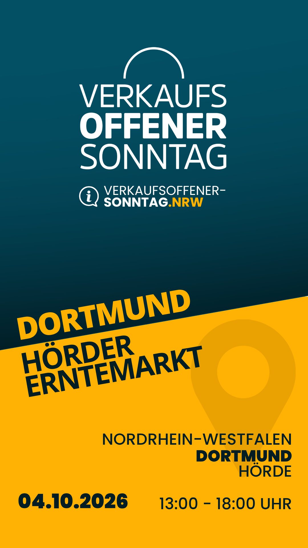 Verkaufsoffener Sonntag in Bielefeld: Am 12. Oktober ist in Brackwede verkaufsoffen! Brackweder Glückstalertage 2025 ➤ https://www.verkaufsoffener -sonntag.nrw/nordrhein-westfalen/bielefeld/brackwede
