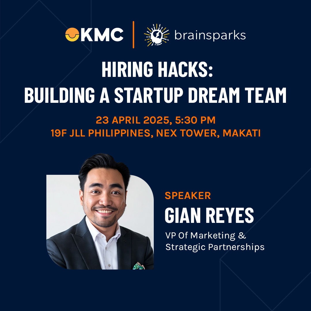 KMC - What does it really take to build a startup dream team? KMC’s ...