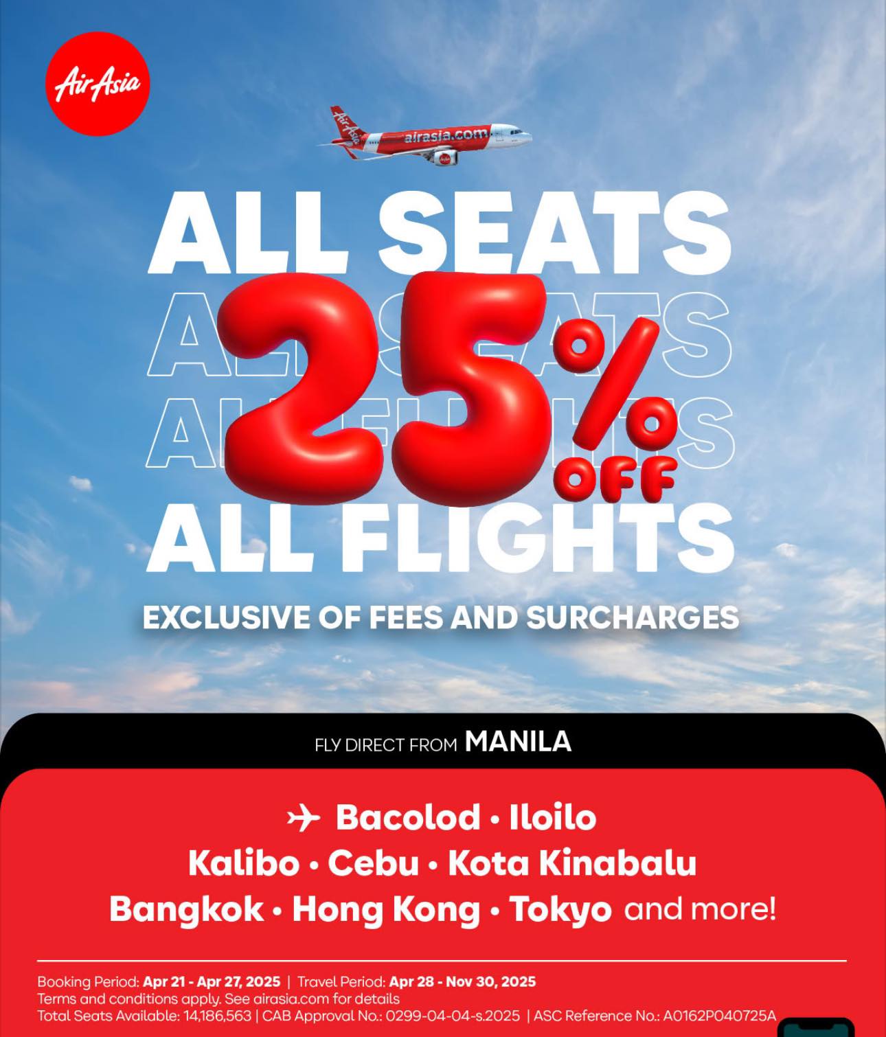 Ticket1 - Flying for less is always a win Grab 25% OFF All Seats, All ...