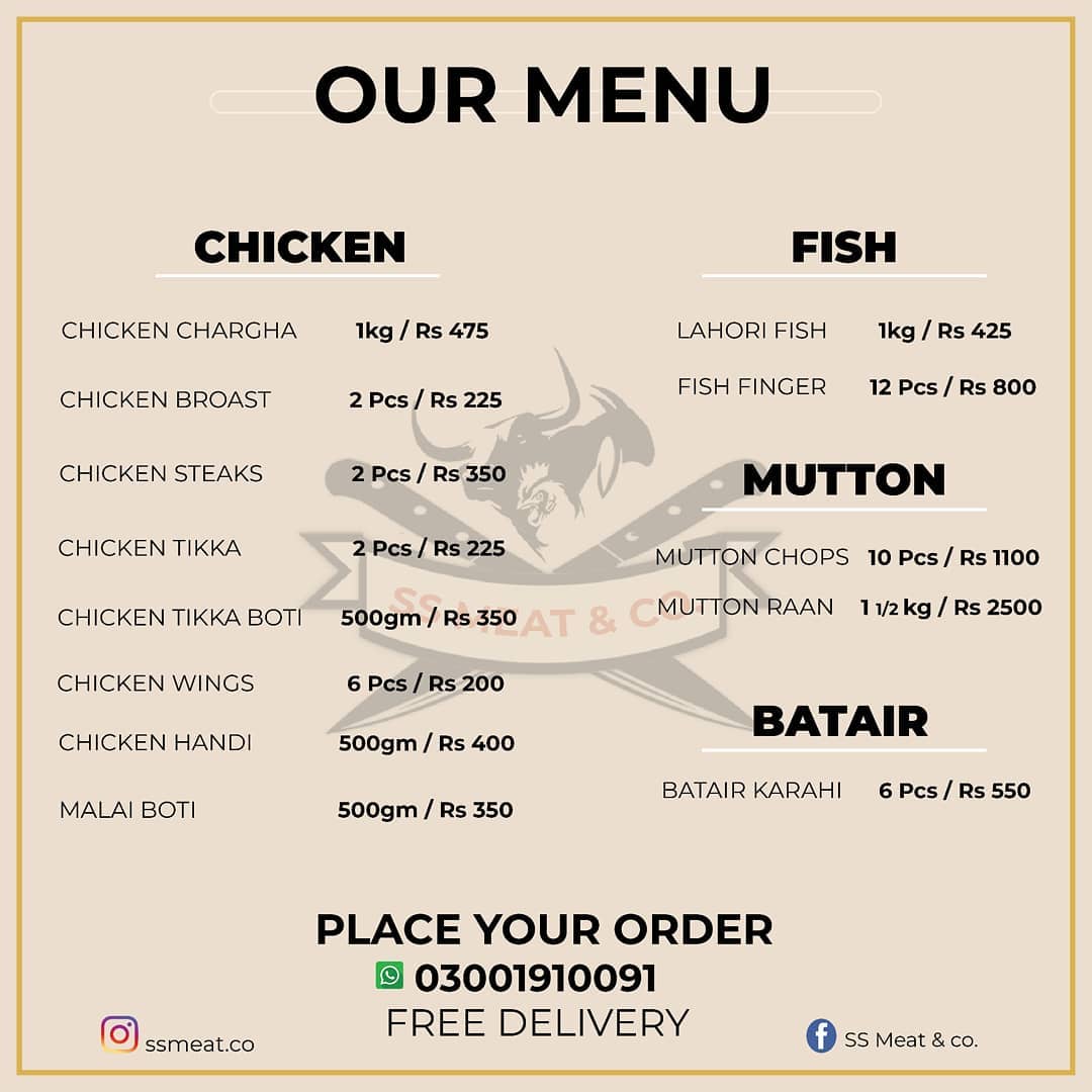 SS Meat & Co. | Multan
