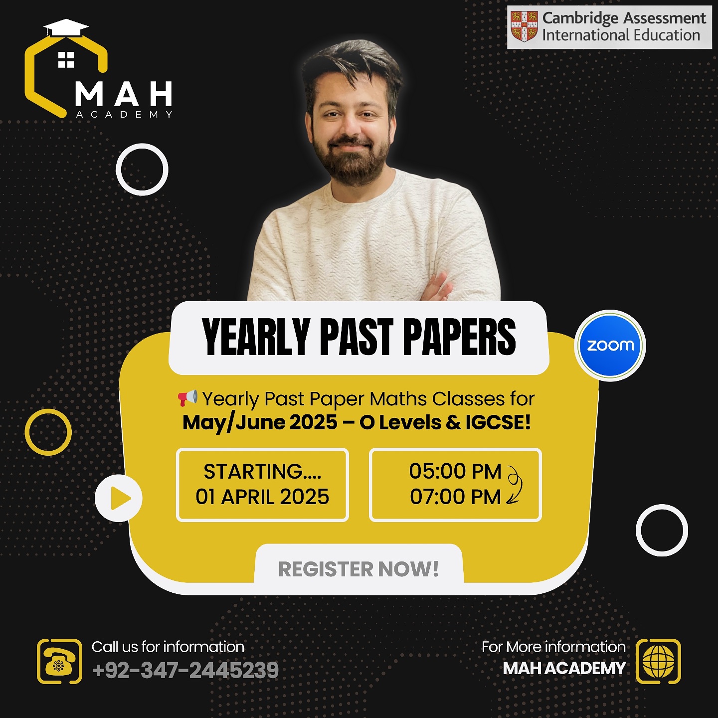 MAH - 📢 Yearly Past Paper Maths Classes for May/June 2025 – O Levels ...