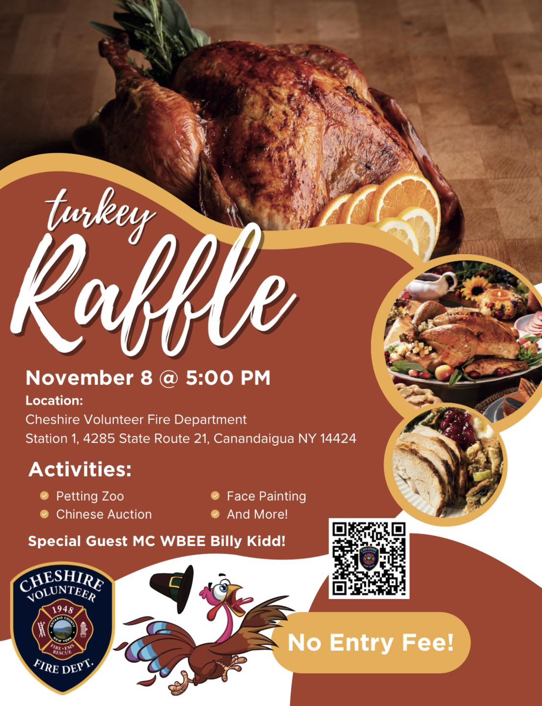Cheshire - 🐔 The Turkey Raffle is BACK! 🐔 We’re thrilled to announce ...