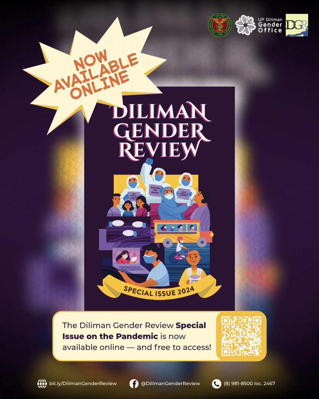 UP Diliman - The “Diliman Gender Review [DGR] Special... | Facebook