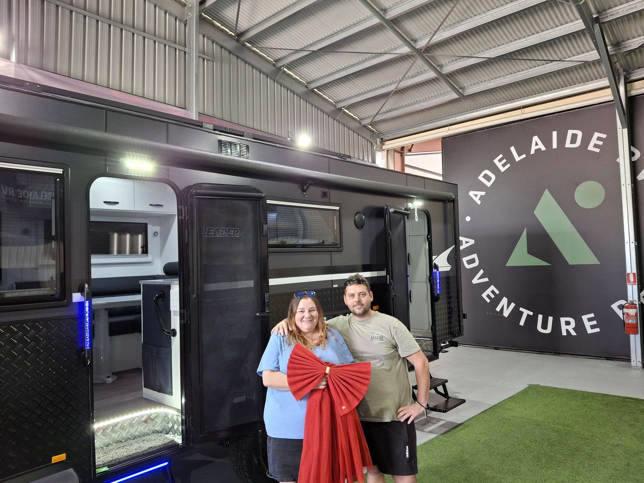 Adelaide RV - 🚐 Big congrats to Jess & Jeremy on their new Leader Dirt ...