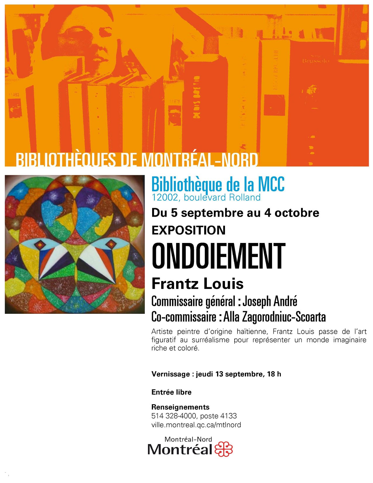 Bibliothèque De La Maison Culturelle Et Communautaire Montréal Nord Qc