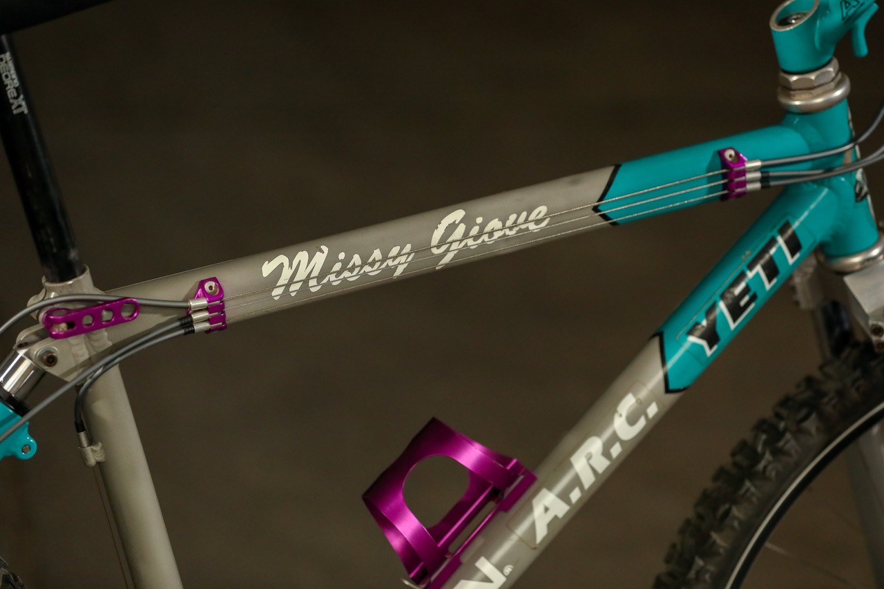 Missy's 1992 YETI ARC AS (custom frame) Mammoth Kamikaze Top Speed