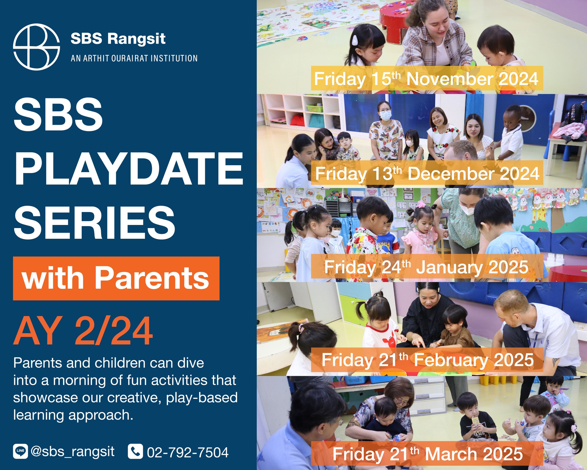 SBS Rangsit - SBS Playdates - Term 2 Schedule Play,... | Facebook