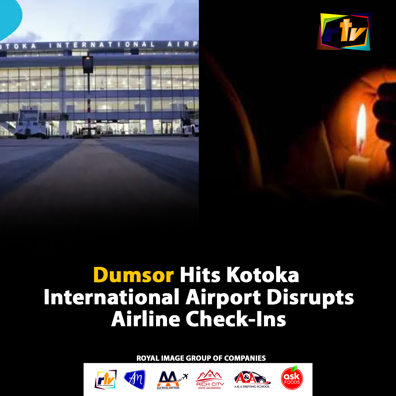 Rtv GH - @sikaofficial1 writes on X: All airline Check-in processes at ...