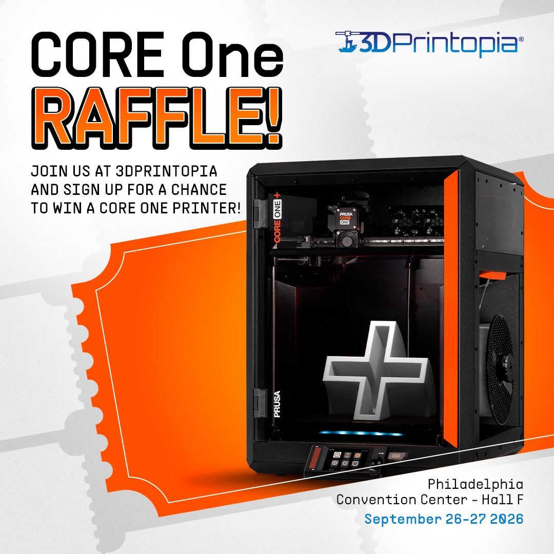3DS ブッラク We're heading to Philadelphia for 3DPrintopia! 🎉 Come meet the