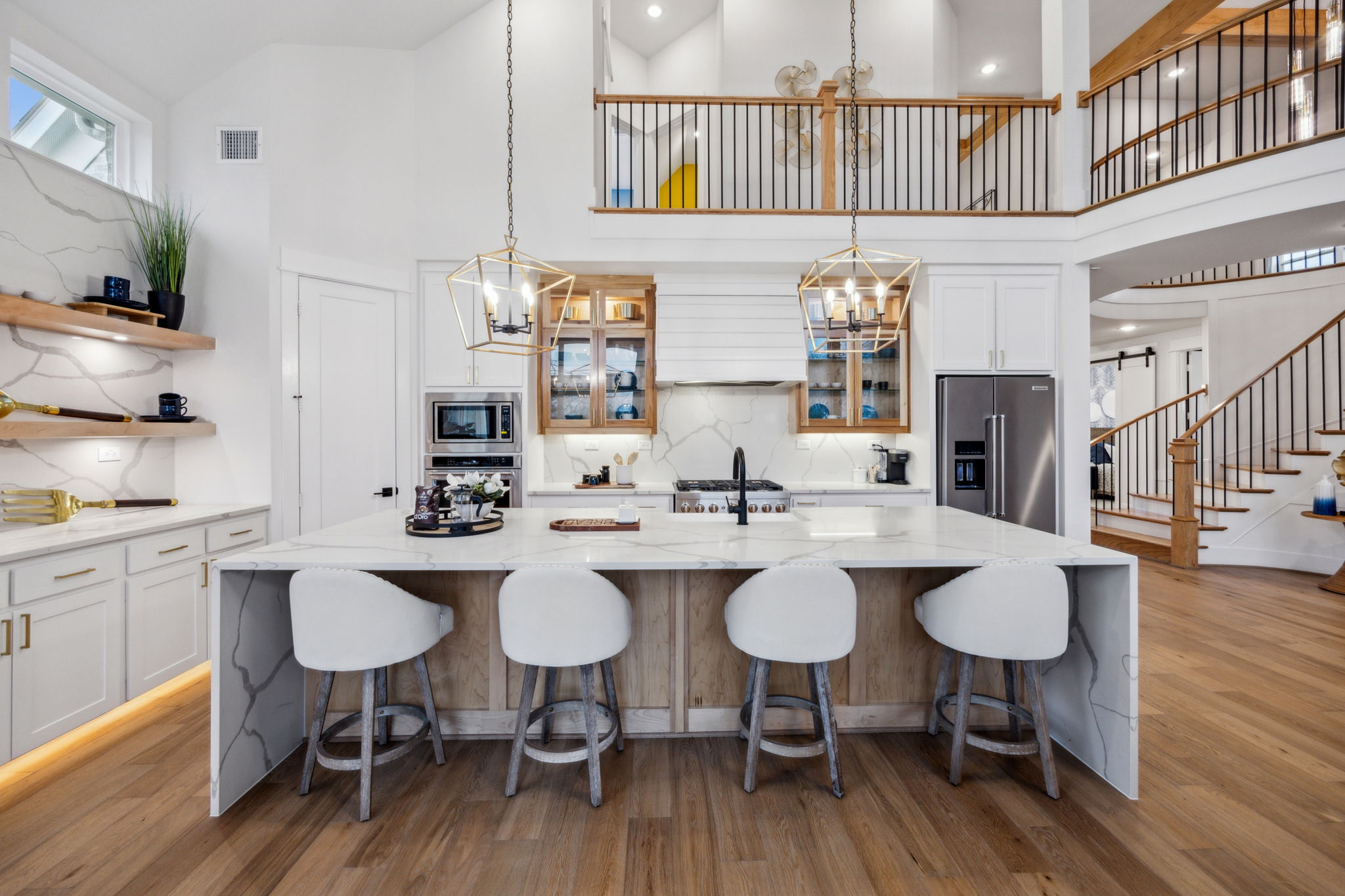 Grand Homes - Gourmet kitchen with 42
