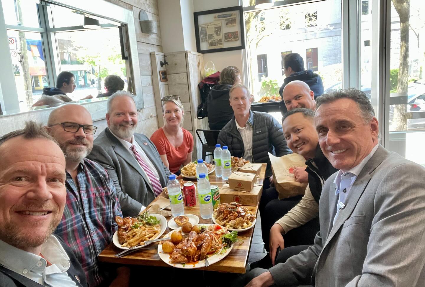 U.S. - Made another stop on the ‘Tour de Poutine’ with some of the team ...