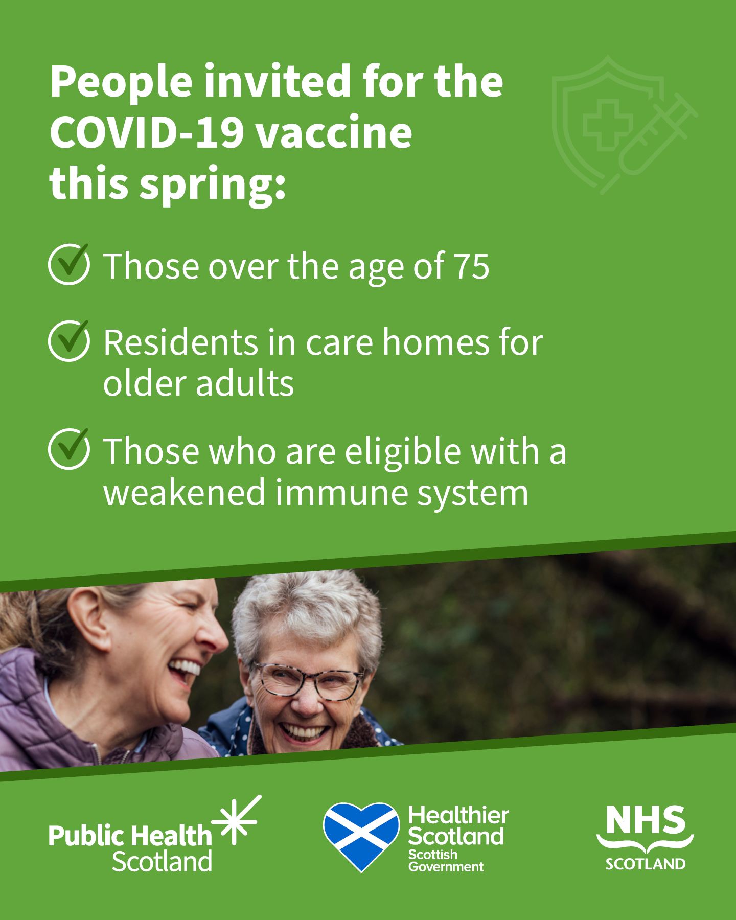 Our spring vaccination... - NHS Greater Glasgow and Clyde | Facebook
