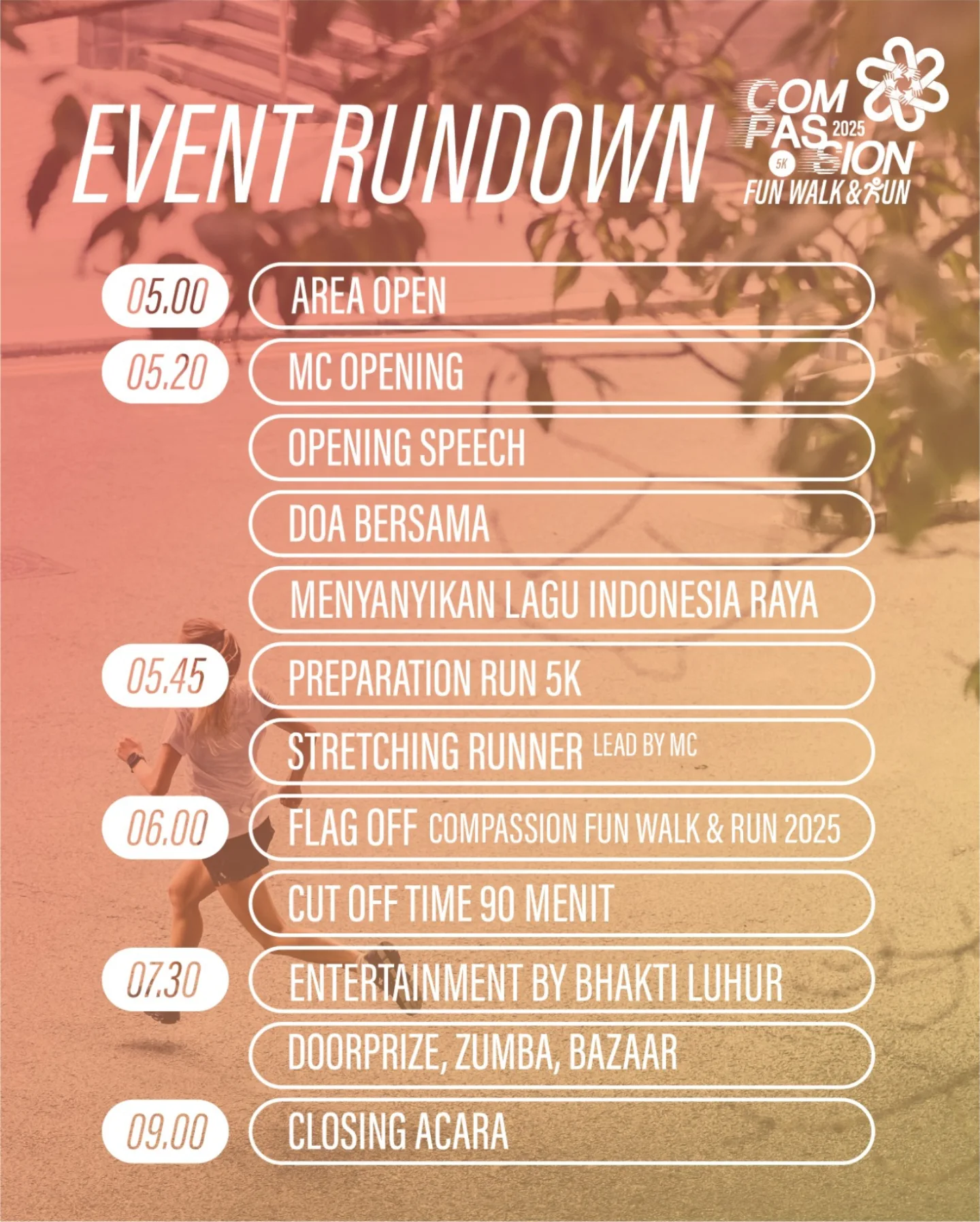 Ini dia rundown lengkap acara Perkasih... - Perkasih Surabaya | Facebook