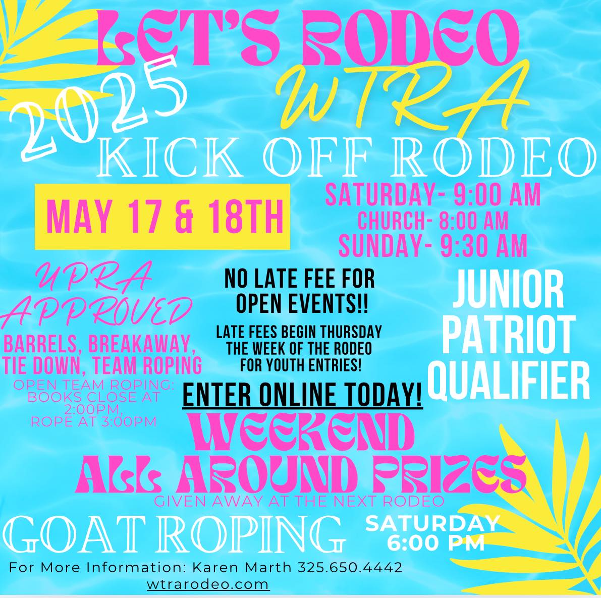 West Texas Rodeo Association-WTRA | Sweetwater TX