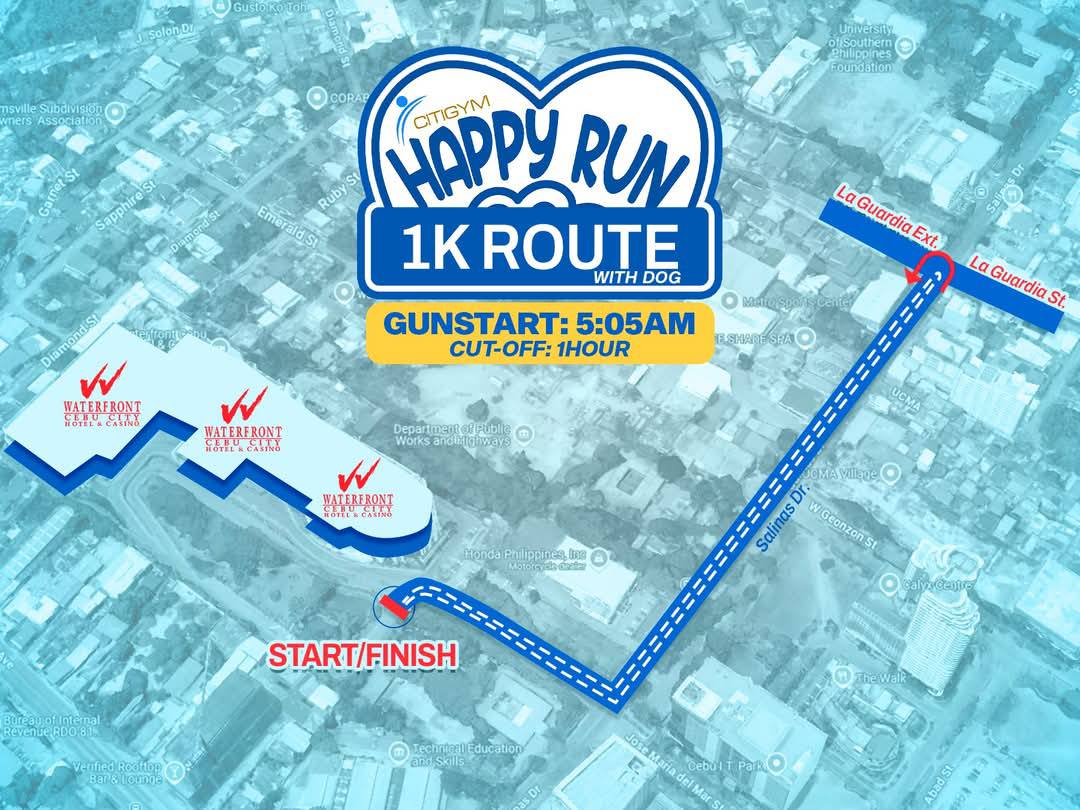 CEBU FUN RUN - Be Race Ready! Know your route, plan your... | Facebook