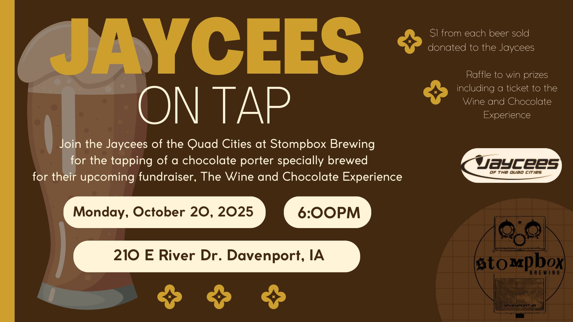 Jaycees on Tap Tapping Party!